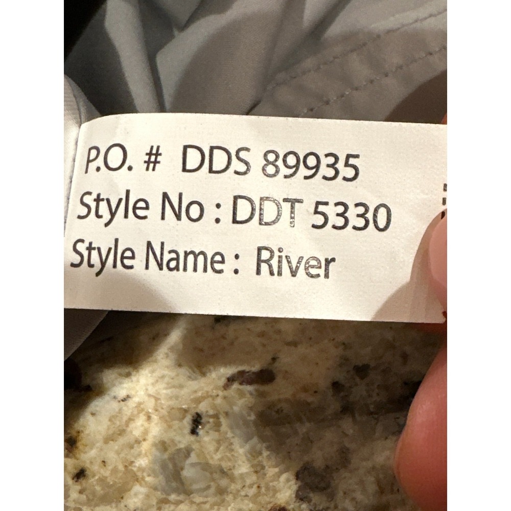 Dri Duck 5330 River Jacket Men's 2XL Gray Packable Wind Water Resistant NWT - Picture 9 of 9